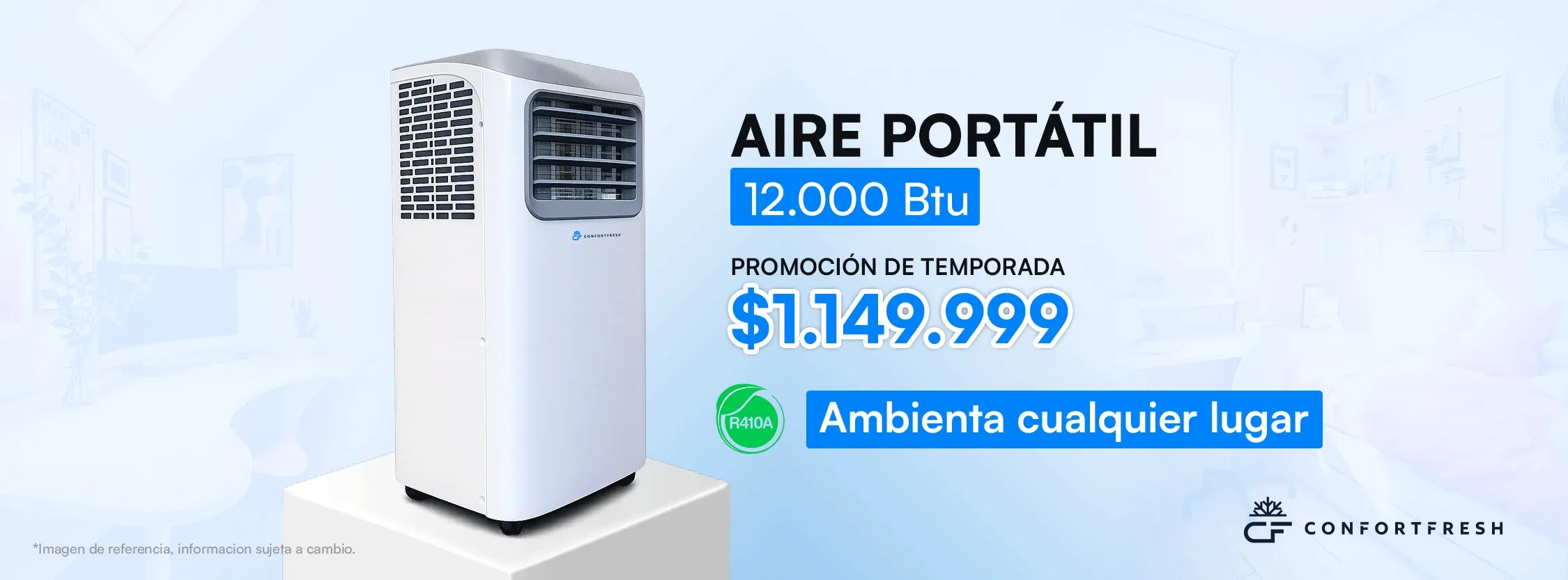 Promo de aire portatil