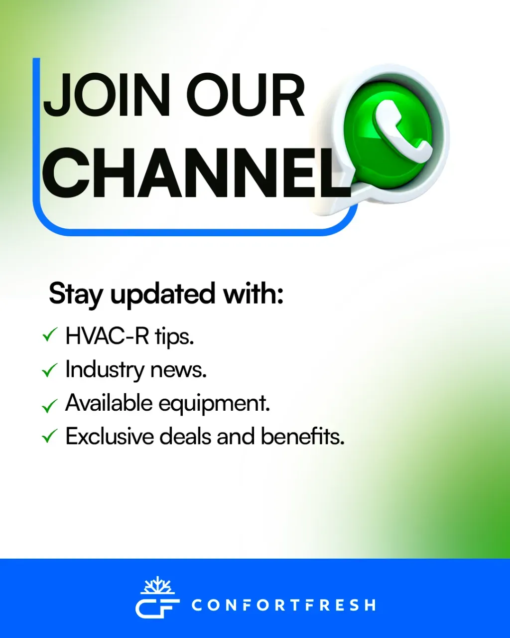 Invitation to a WhatsApp channel