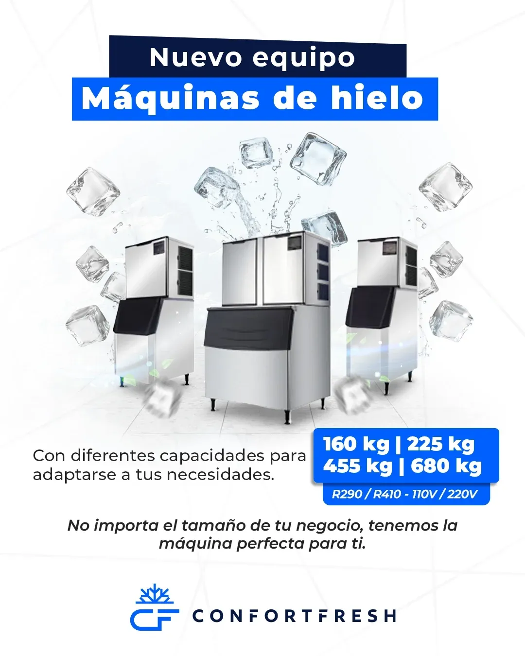 Maquinas de hielo
